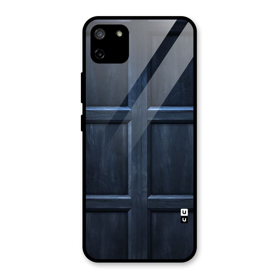 Blue Door Design Glass Back Case for Realme C11