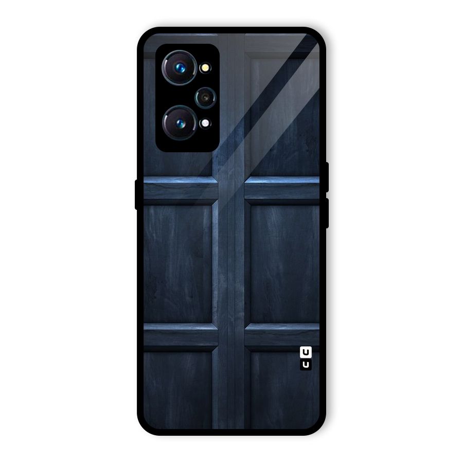 Blue Door Design Glass Back Case for Realme GT 2