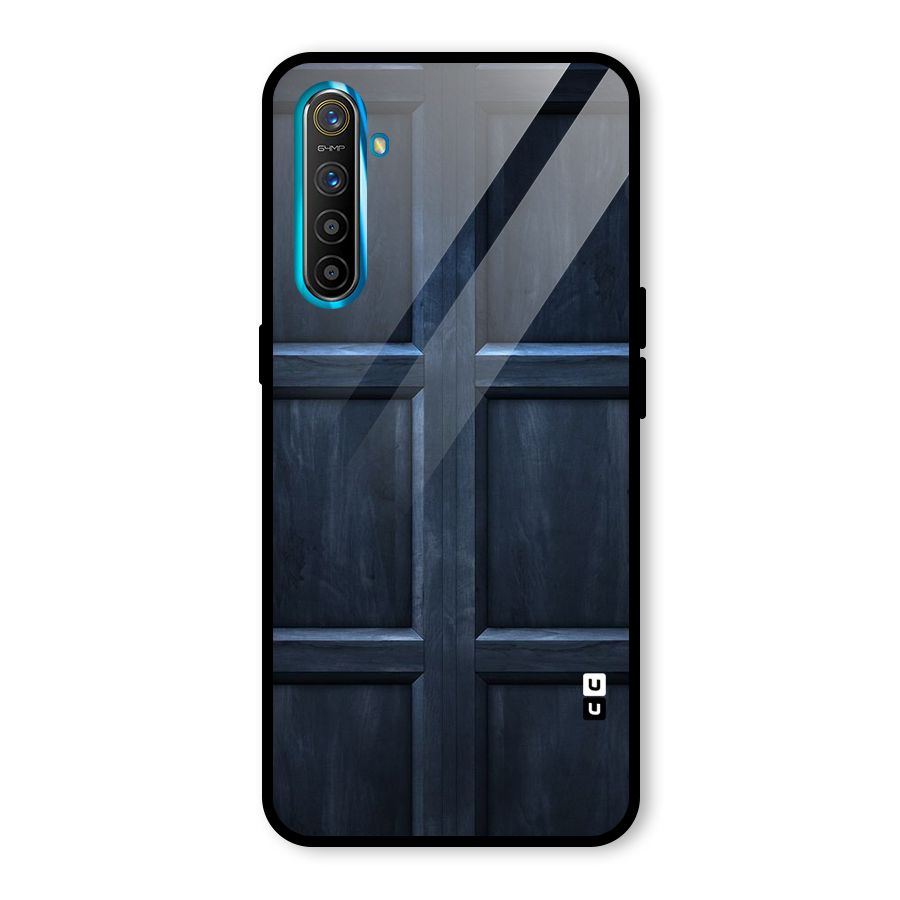 Blue Door Design Glass Back Case for Realme XT