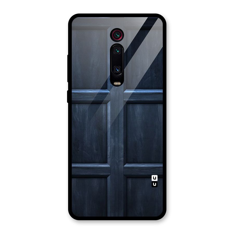 Blue Door Design Glass Back Case for Redmi K20