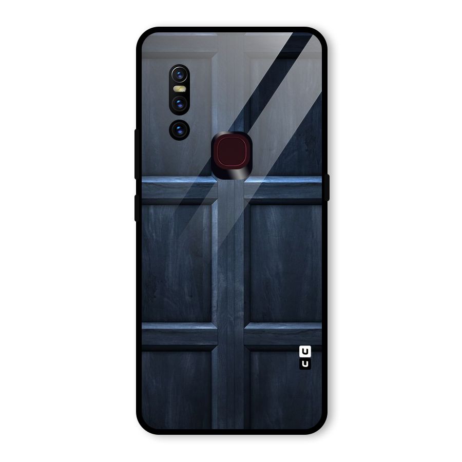 Blue Door Design Glass Back Case for Vivo V15