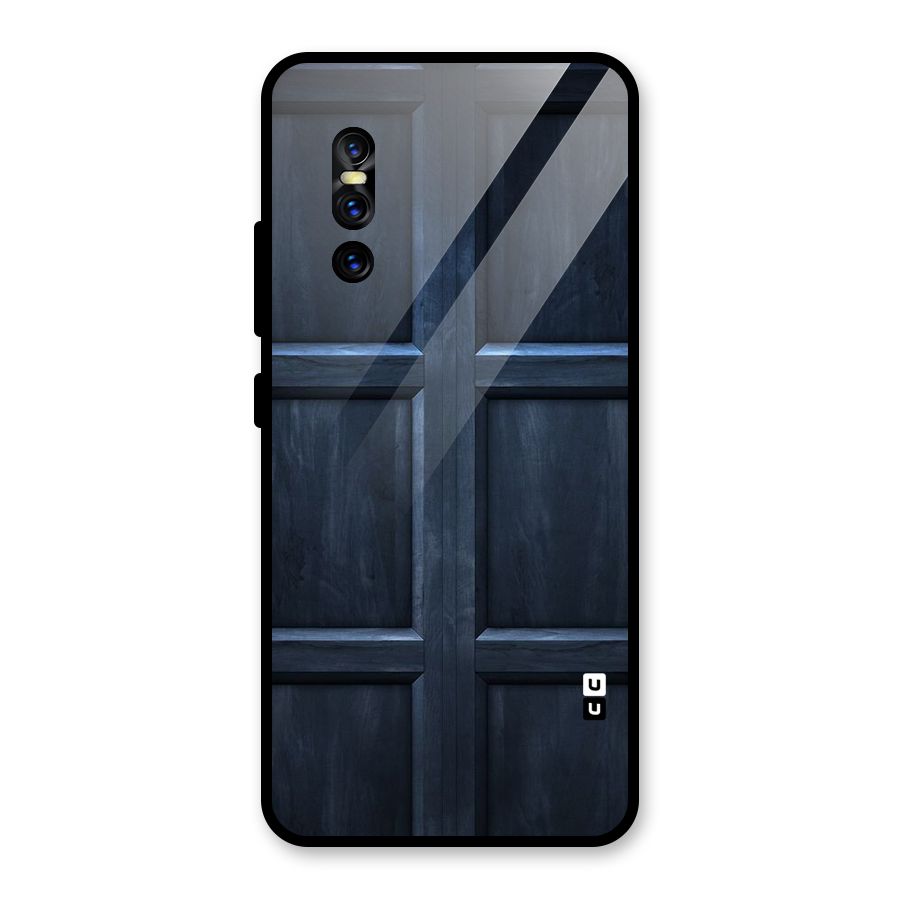 Blue Door Design Glass Back Case for Vivo V15 Pro