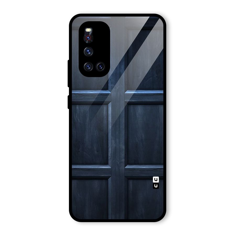 Blue Door Design Glass Back Case for Vivo V19