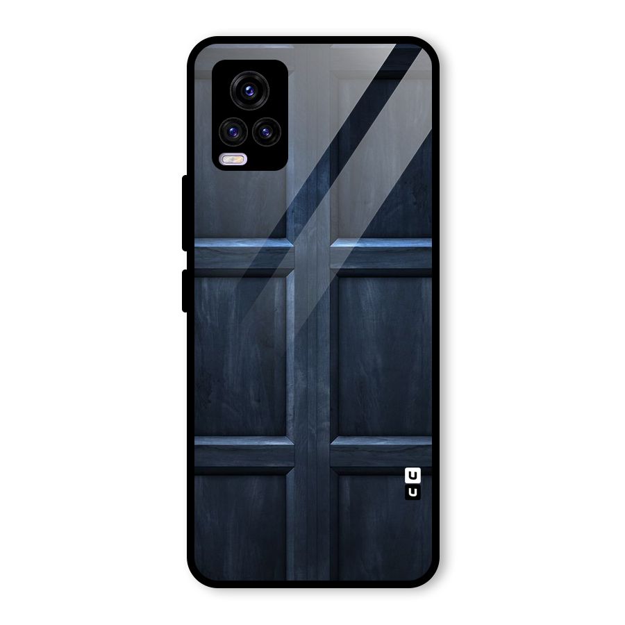 Blue Door Design Glass Back Case for Vivo V20