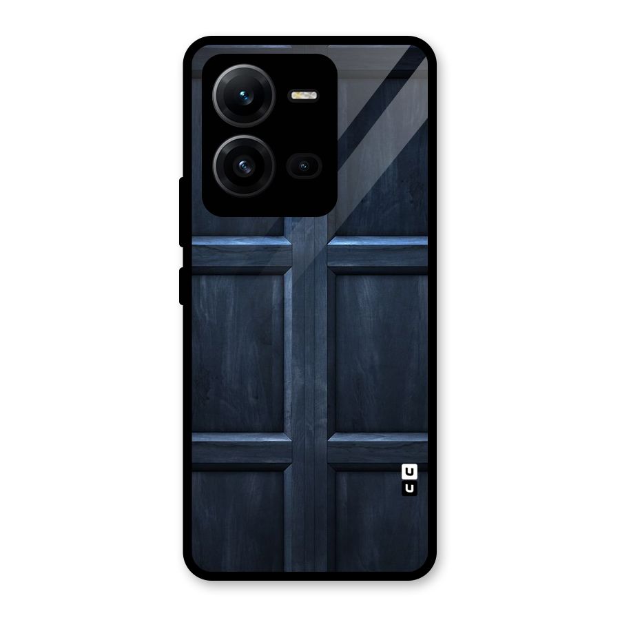 Blue Door Design Glass Back Case for Vivo V25