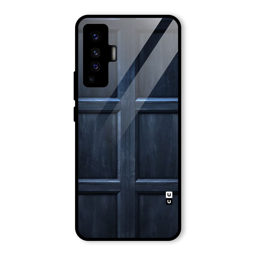 Blue Door Design Glass Back Case for Vivo X50