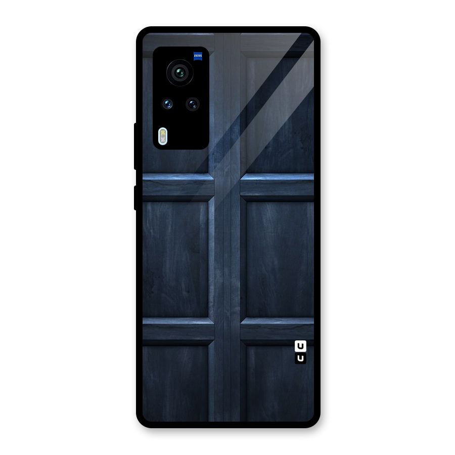 Blue Door Design Glass Back Case for Vivo X60 Pro