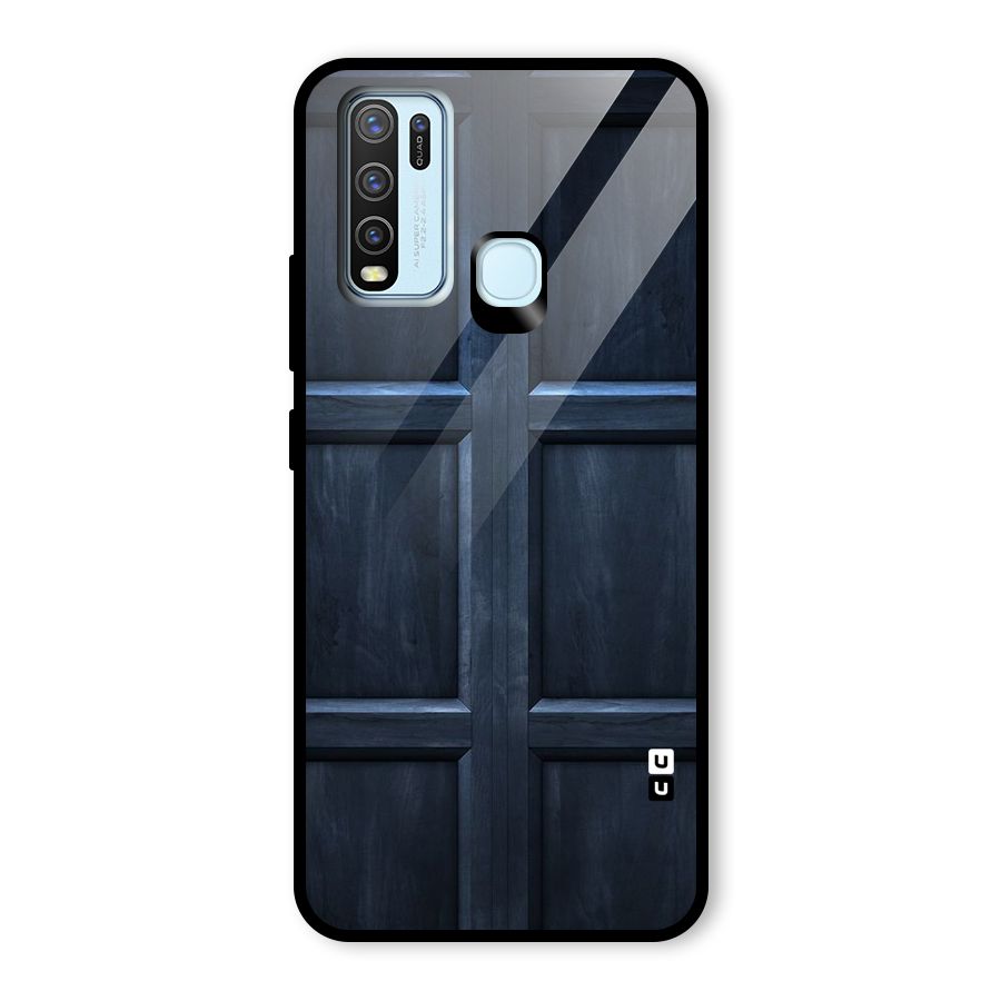 Blue Door Design Glass Back Case for Vivo Y50