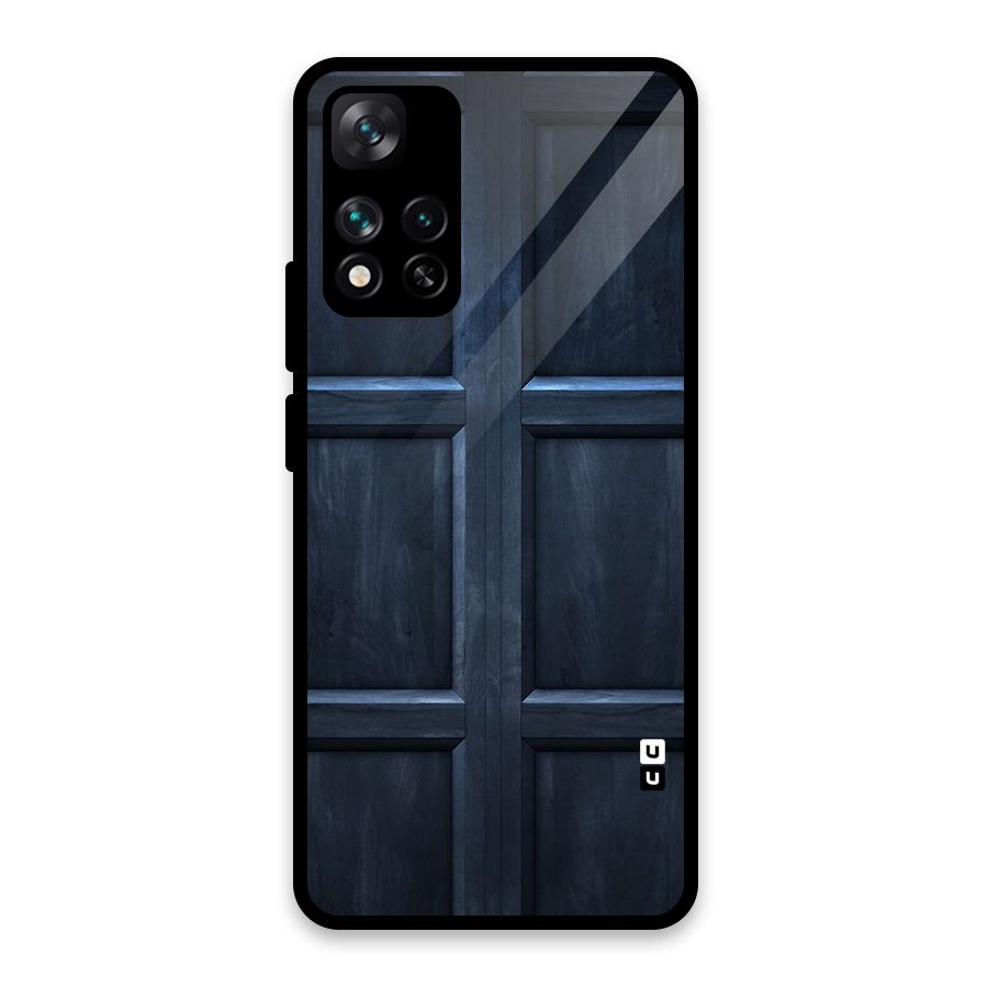 Blue Door Design Glass Back Case for Xiaomi 11i 5G