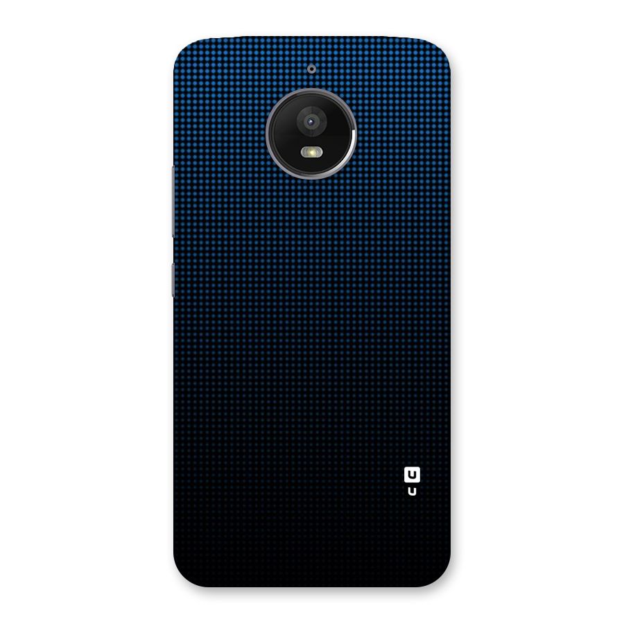 Blue Dots Shades Back Case for Moto E4 Plus