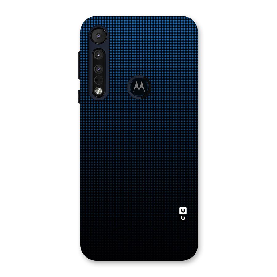 Blue Dots Shades Back Case for Motorola One Macro
