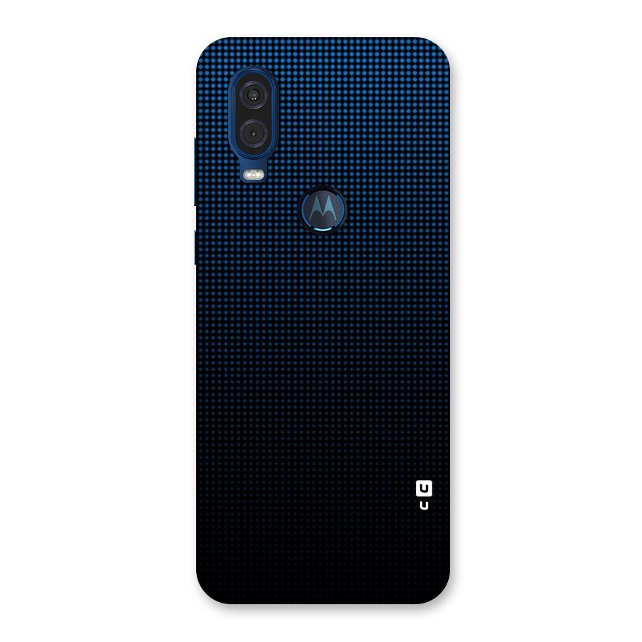 Blue Dots Shades Back Case for Motorola One Vision