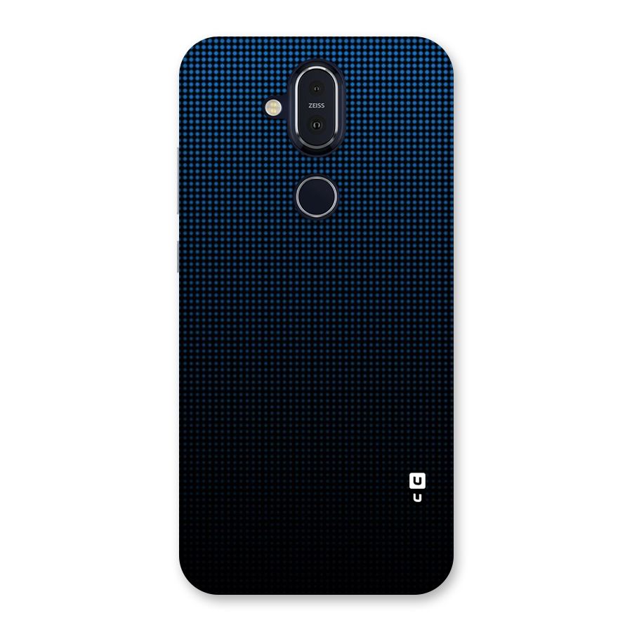 Blue Dots Shades Back Case for Nokia 8.1