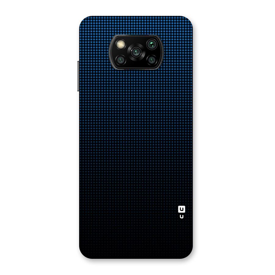 Blue Dots Shades Back Case for Poco X3