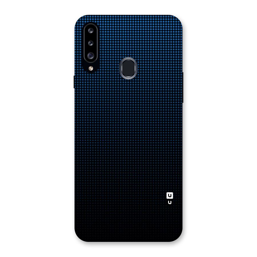 Blue Dots Shades Back Case for Samsung Galaxy A20s