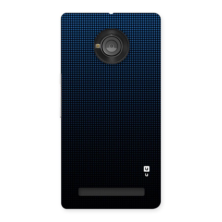 Blue Dots Shades Back Case for Yu Yuphoria