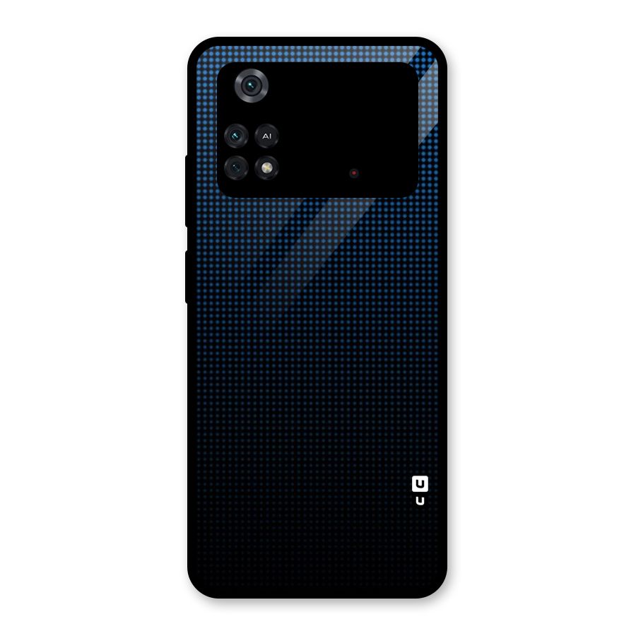 Blue Dots Shades Glass Back Case for Poco M4 Pro 4G