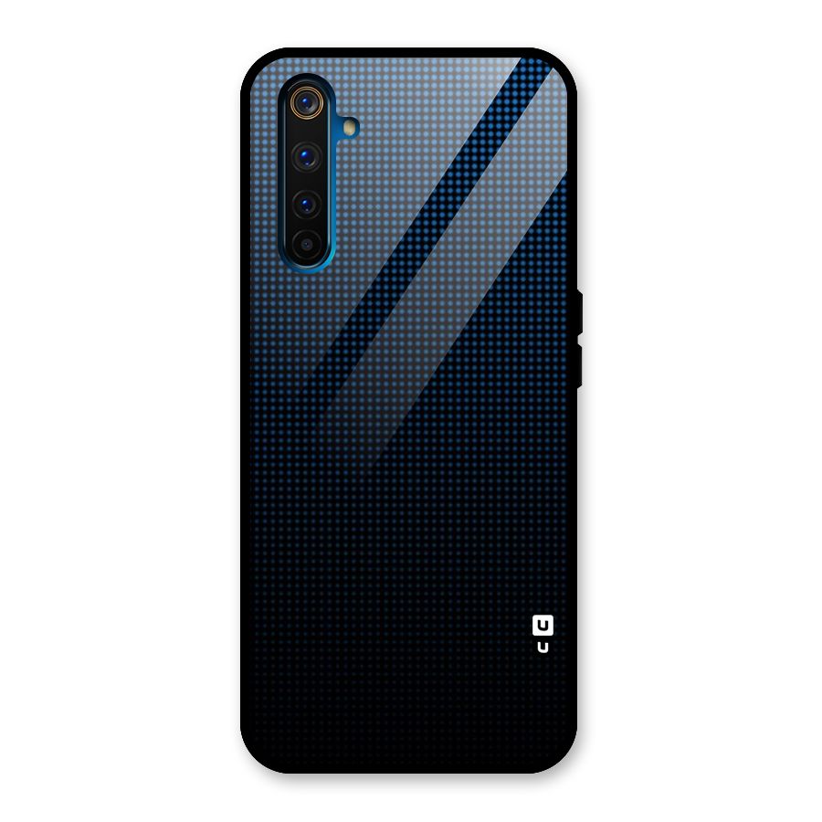 Blue Dots Shades Glass Back Case for Realme 6 Pro