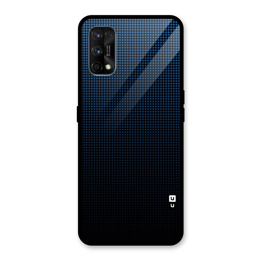 Blue Dots Shades Glass Back Case for Realme 7 Pro