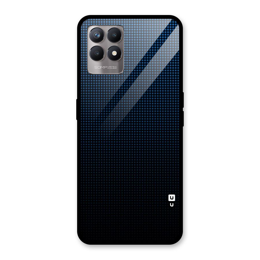 Blue Dots Shades Glass Back Case for Realme Narzo 50