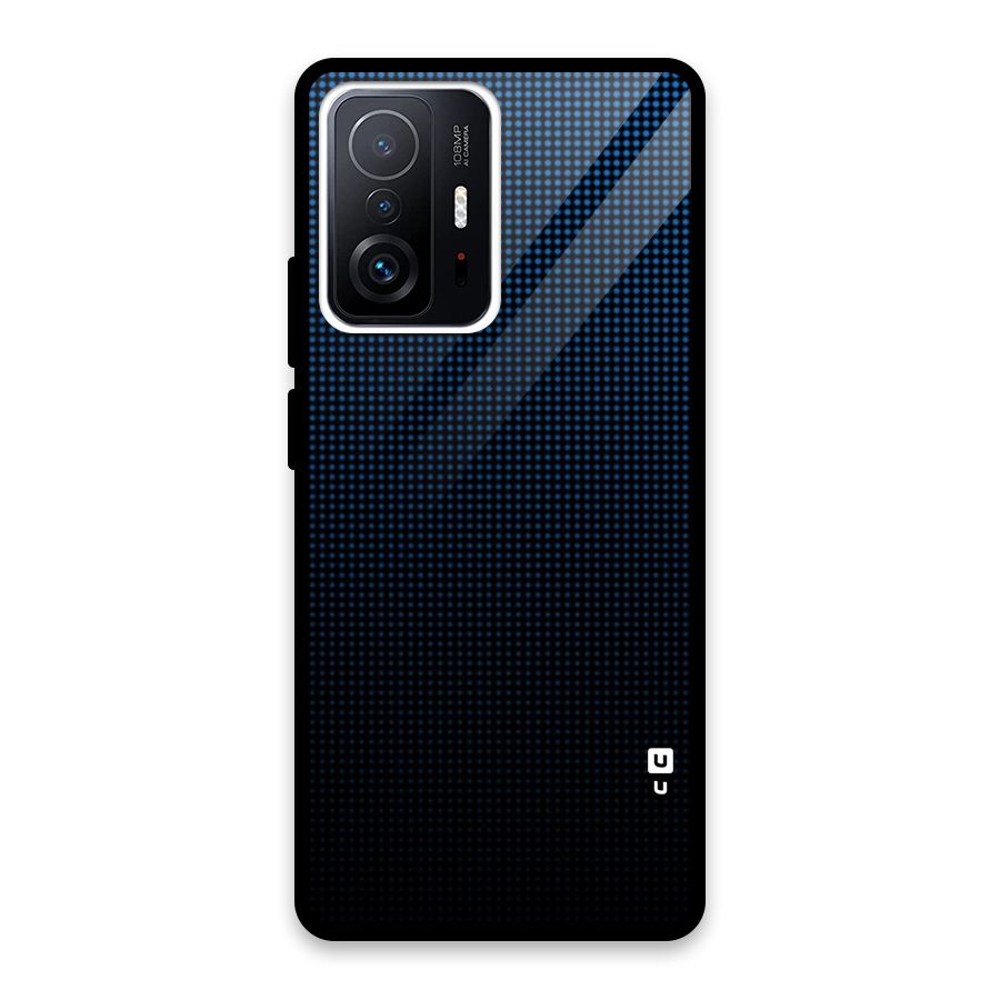 Blue Dots Shades Glass Back Case for Xiaomi 11T Pro