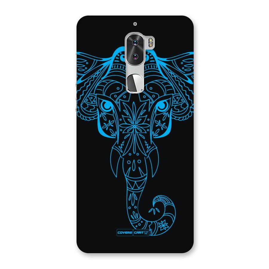 Blue Elephant Ethnic Back Case for Coolpad Cool 1
