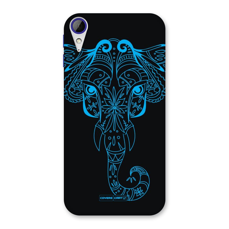 Blue Elephant Ethnic Back Case for Desire 830
