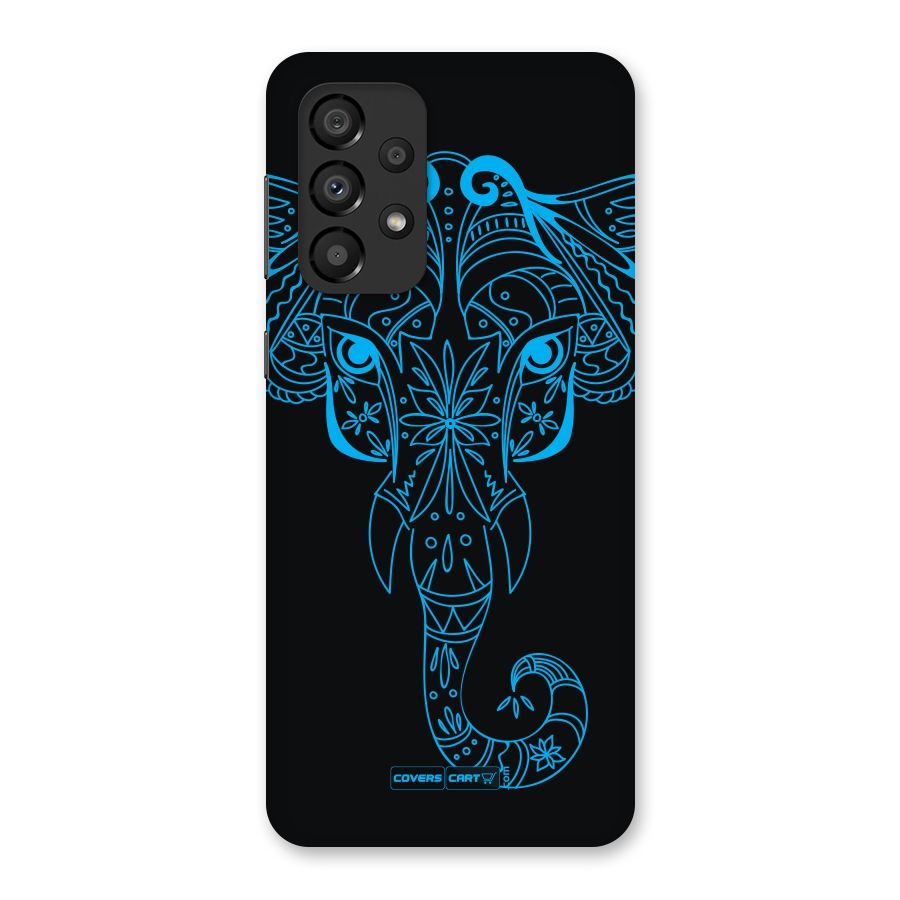 Blue Elephant Ethnic Back Case for Galaxy A33 5G