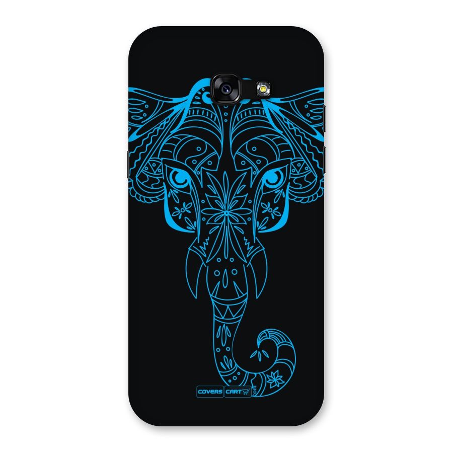 Blue Elephant Ethnic Back Case for Galaxy A5 2017