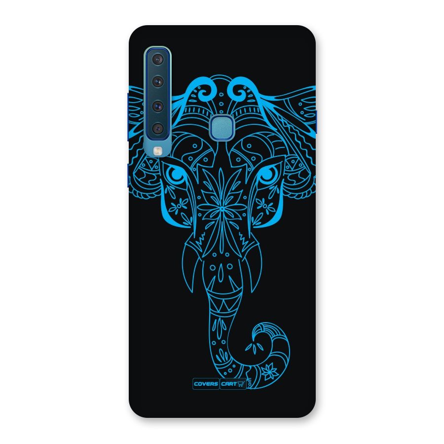 Blue Elephant Ethnic Back Case for Galaxy A9 (2018)