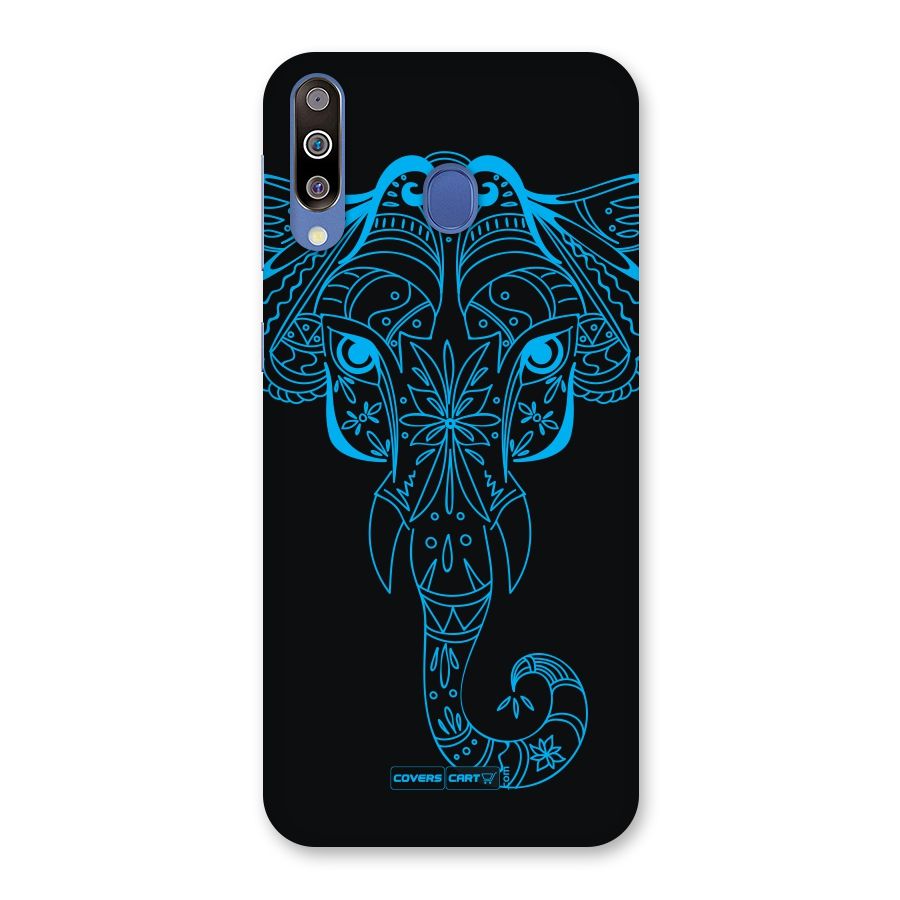 Blue Elephant Ethnic Back Case for Galaxy M30