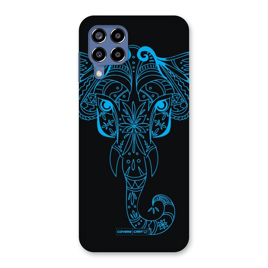 Blue Elephant Ethnic Back Case for Galaxy M53 5G