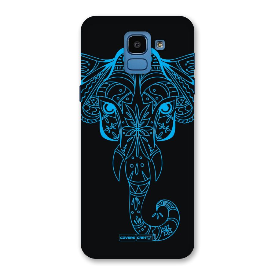 Blue Elephant Ethnic Back Case for Galaxy On6