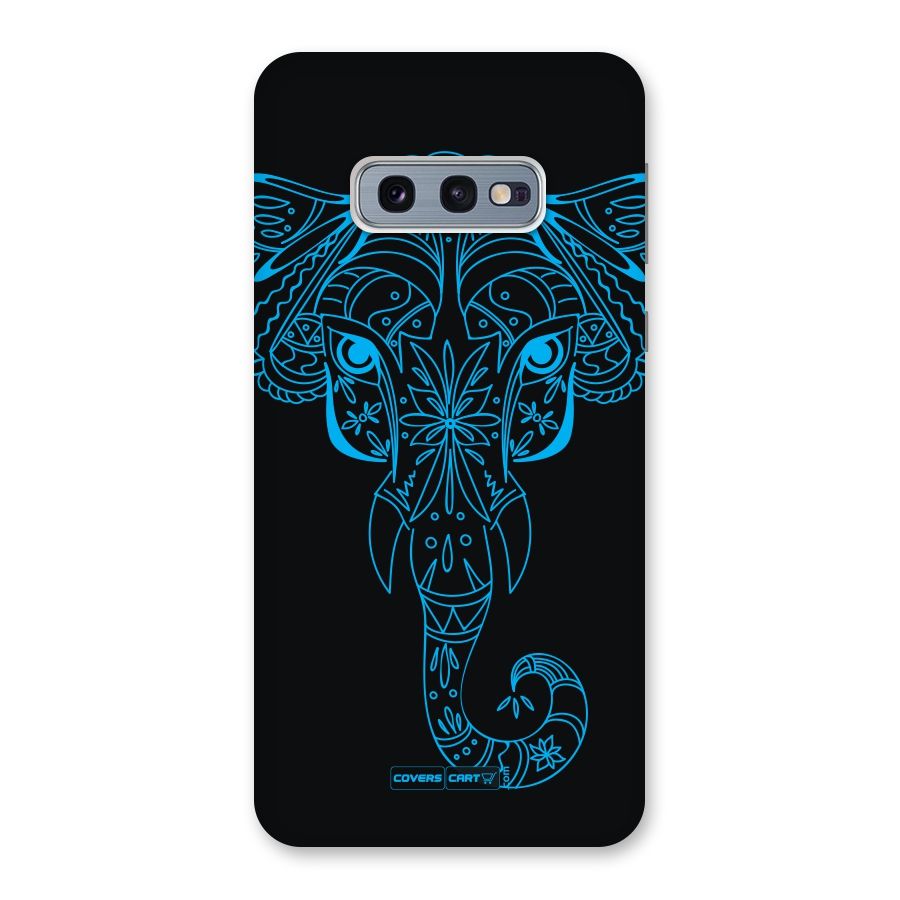 Blue Elephant Ethnic Back Case for Galaxy S10e