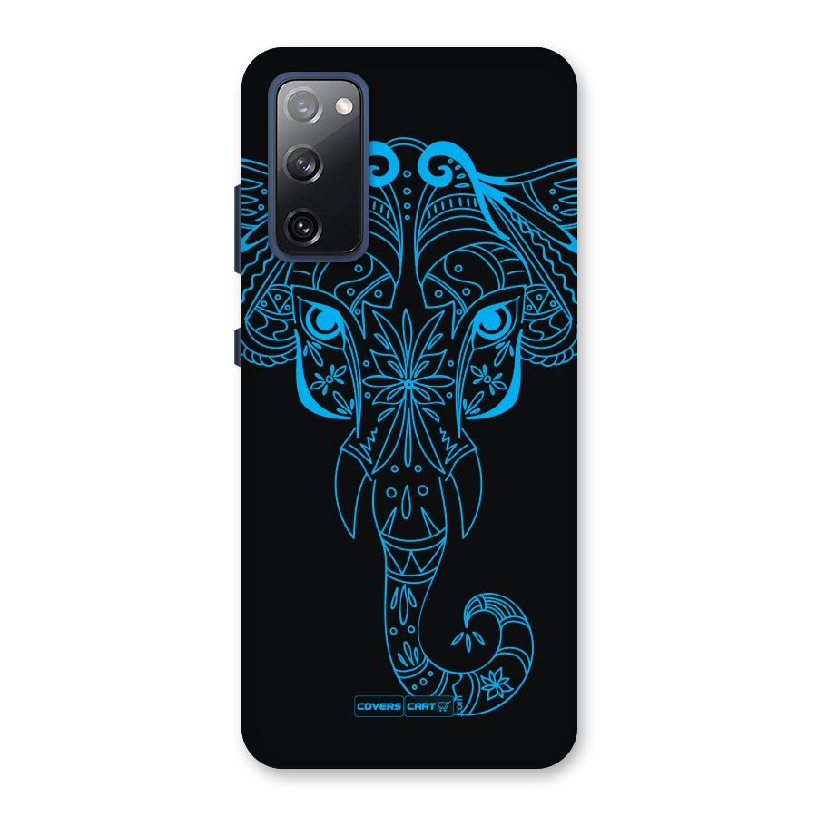 Blue Elephant Ethnic Back Case for Galaxy S20 FE