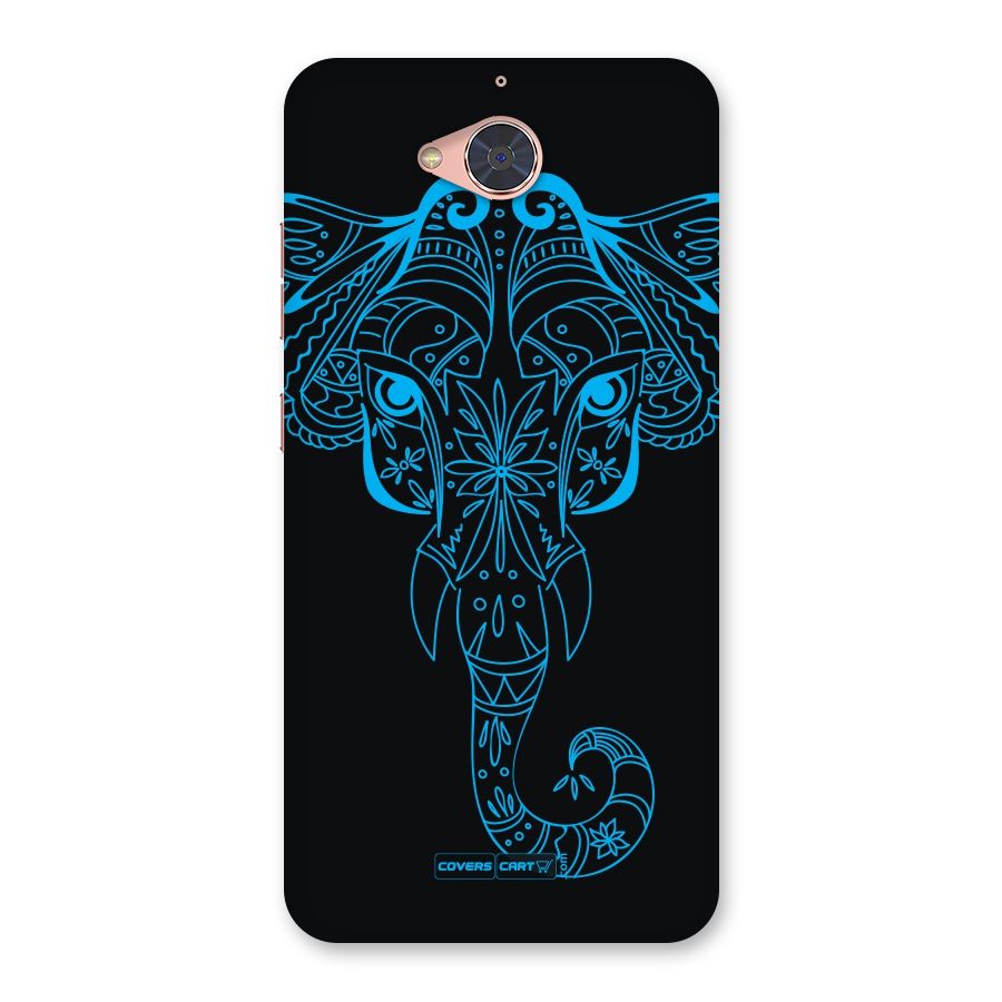 Blue Elephant Ethnic Back Case for Gionee S6 Pro