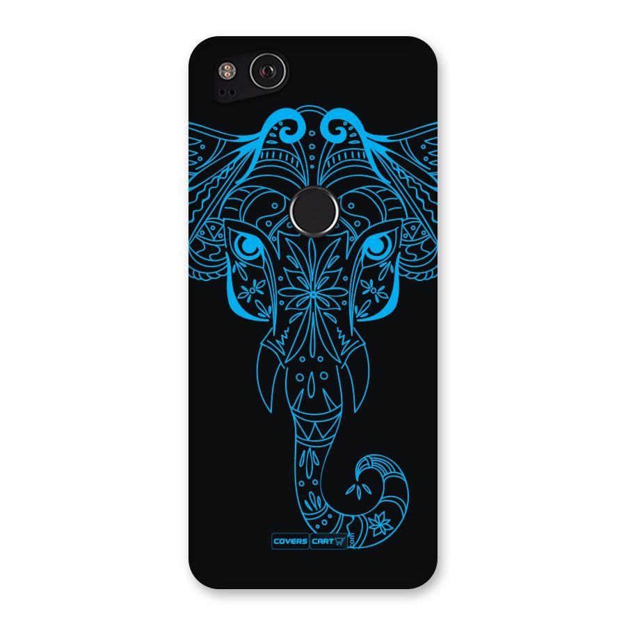 Blue Elephant Ethnic Back Case for Google Pixel 2