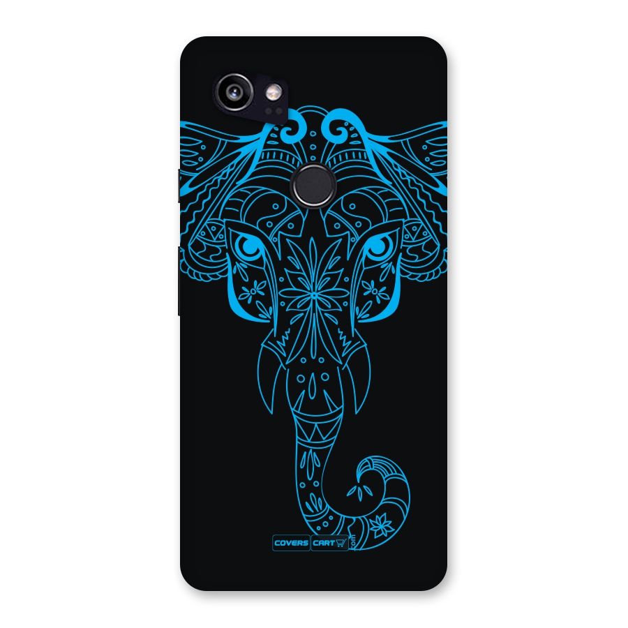 Blue Elephant Ethnic Back Case for Google Pixel 2 XL