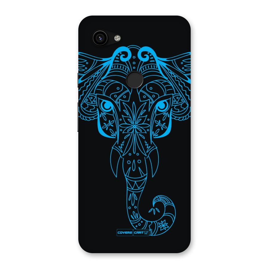 Blue Elephant Ethnic Back Case for Google Pixel 3a XL