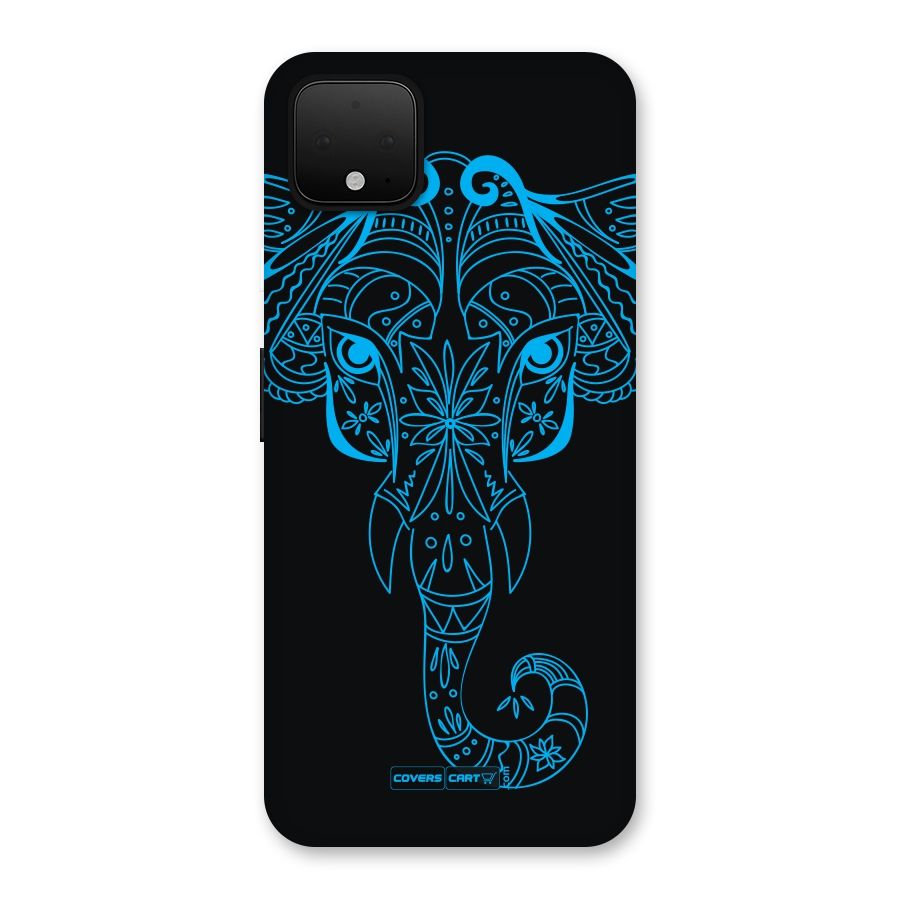 Blue Elephant Ethnic Back Case for Google Pixel 4 XL