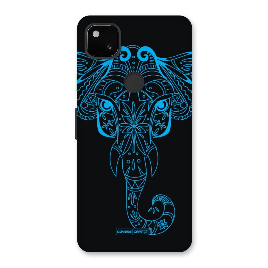 Blue Elephant Ethnic Back Case for Google Pixel 4a