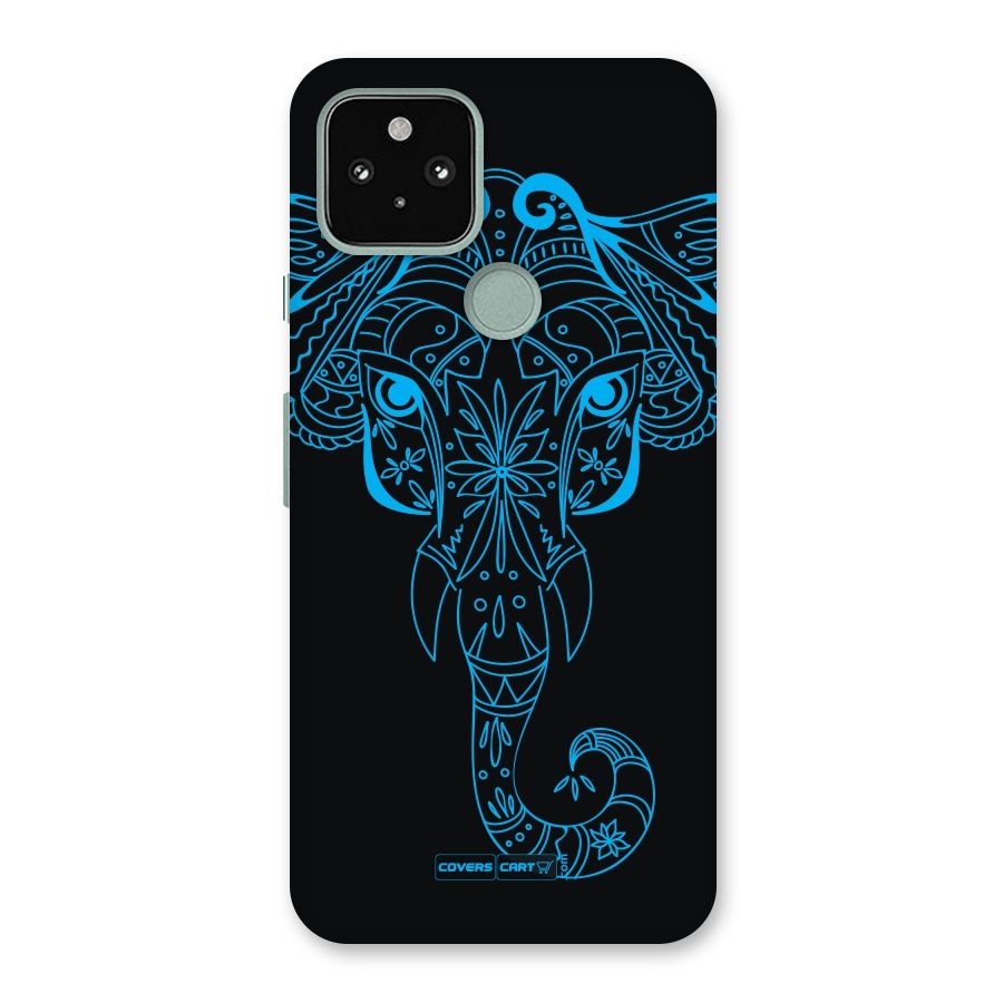 Blue Elephant Ethnic Back Case for Google Pixel 5