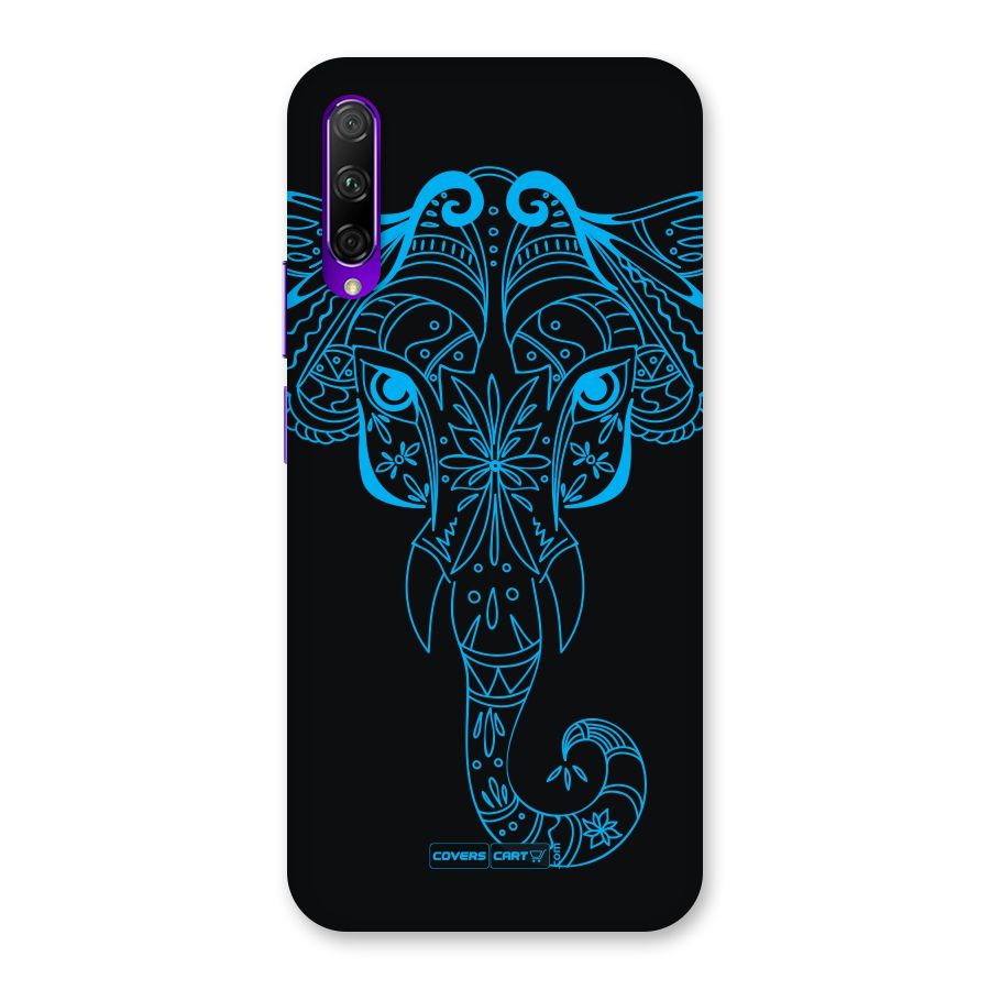 Blue Elephant Ethnic Back Case for Honor 9X Pro