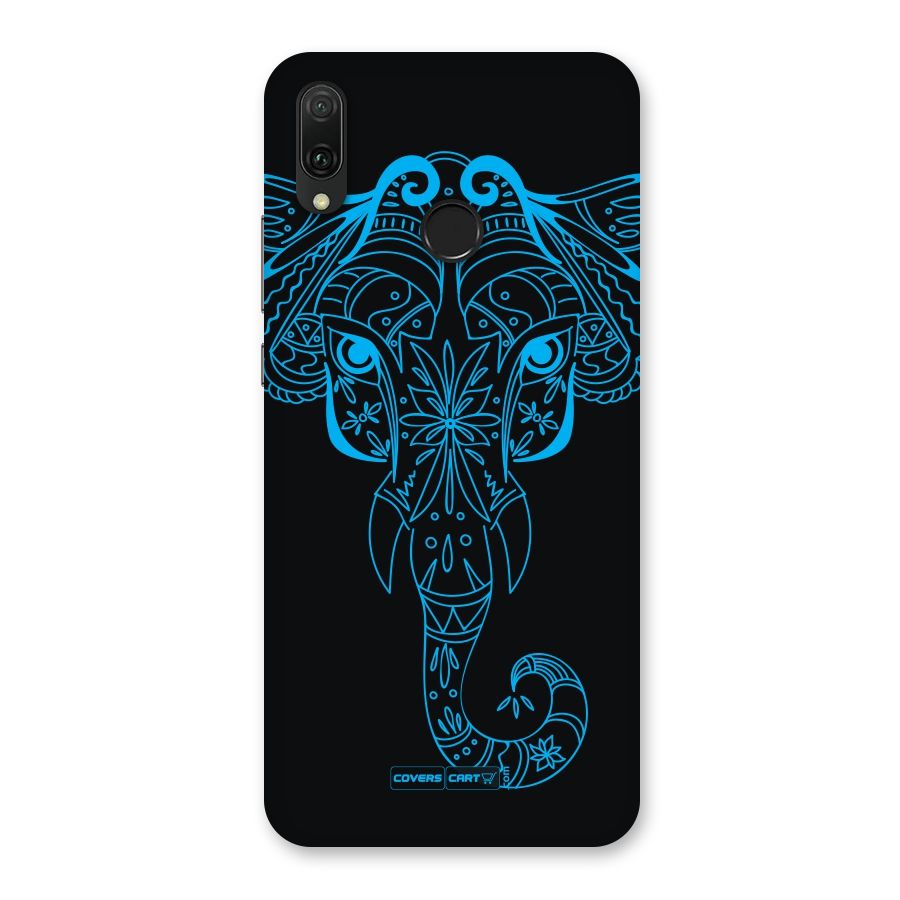 Blue Elephant Ethnic Back Case for Huawei Y9 (2019)