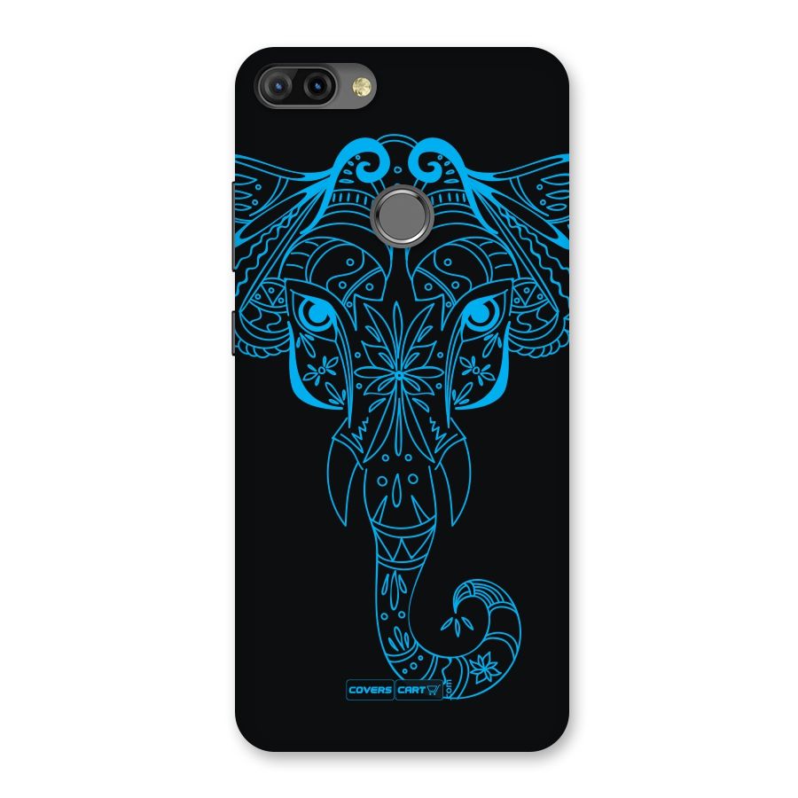 Blue Elephant Ethnic Back Case for Infinix Hot 6 Pro