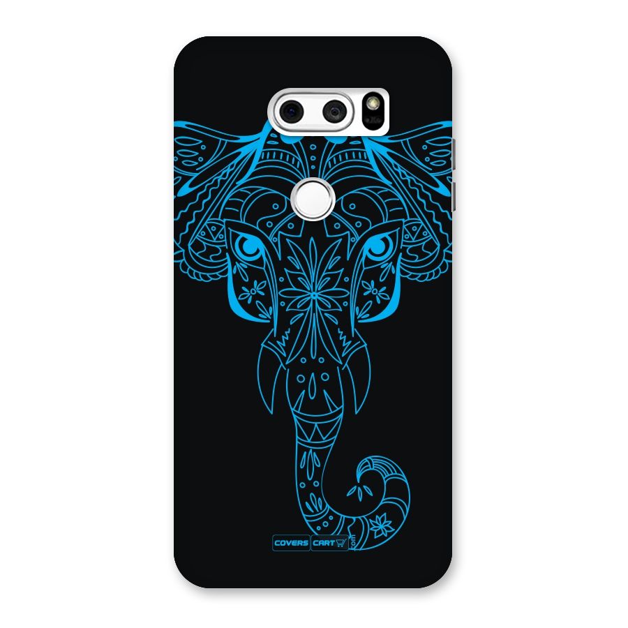 Blue Elephant Ethnic Back Case for LG V30