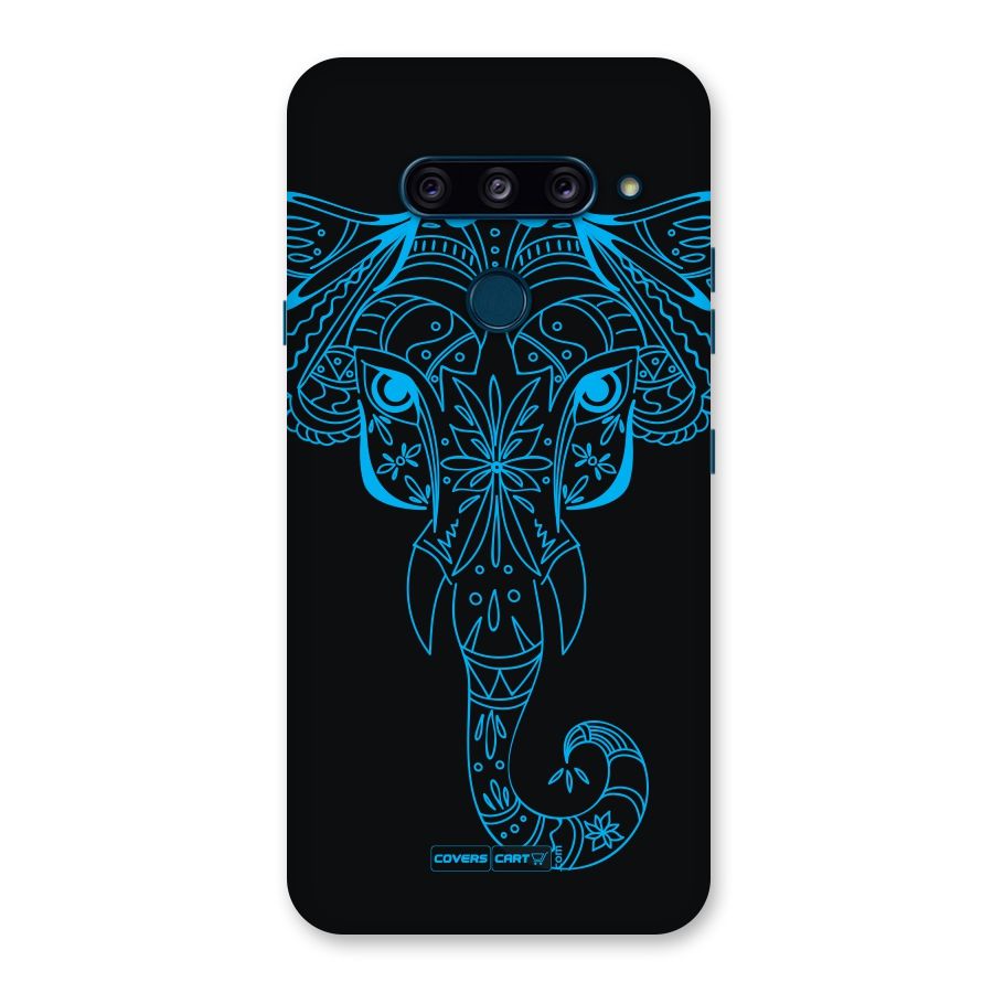Blue Elephant Ethnic Back Case for LG  V40 ThinQ