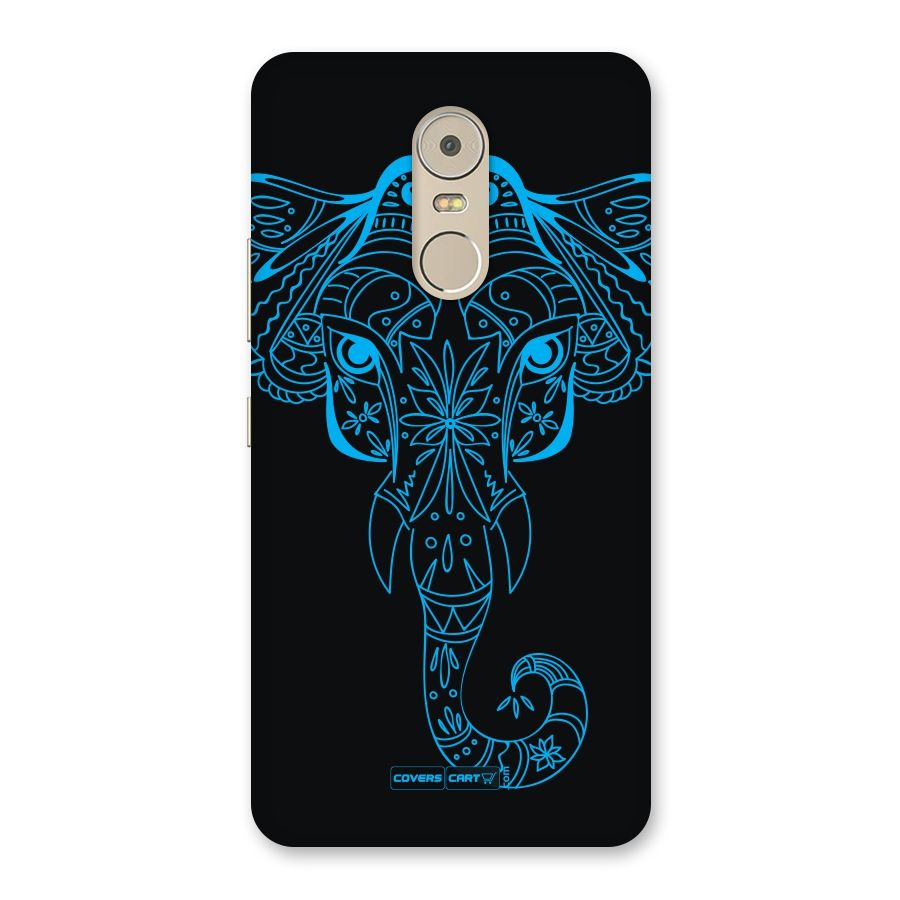 Blue Elephant Ethnic Back Case for Lenovo K6 Note