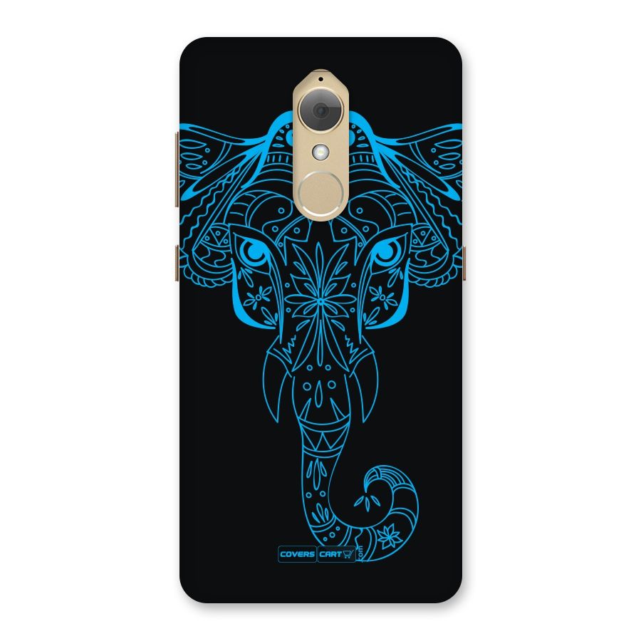 Blue Elephant Ethnic Back Case for Lenovo K8