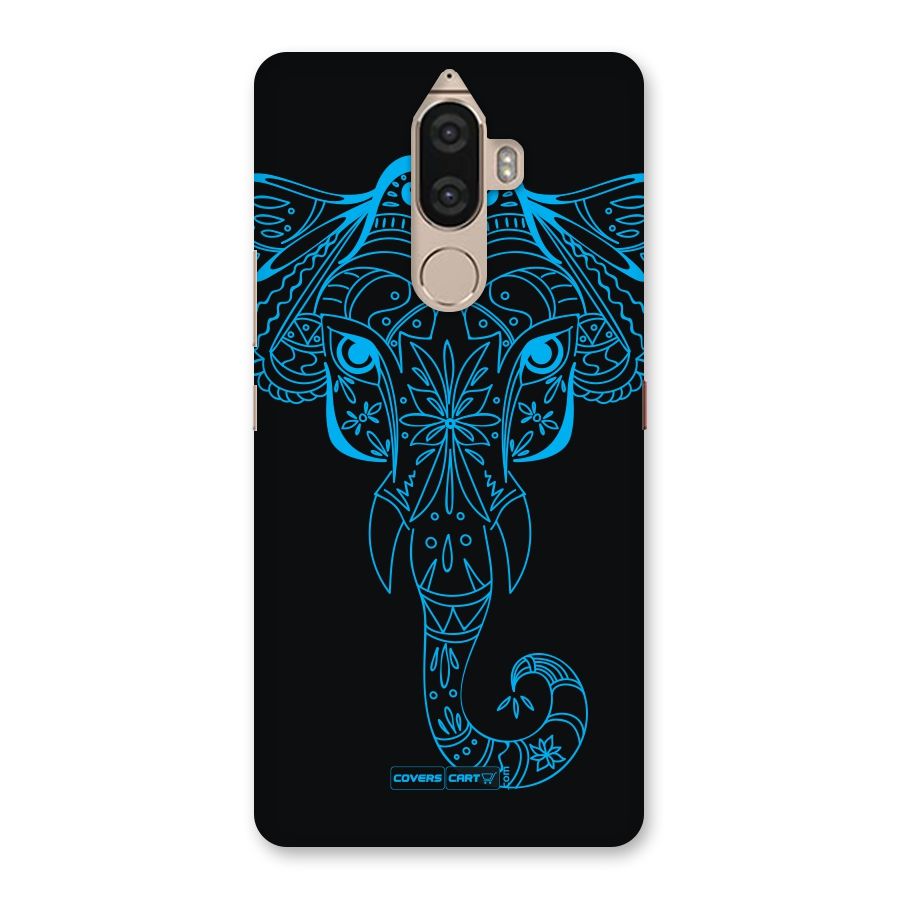 Blue Elephant Ethnic Back Case for Lenovo K8 Note